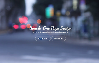 free landingpage template landing-zero