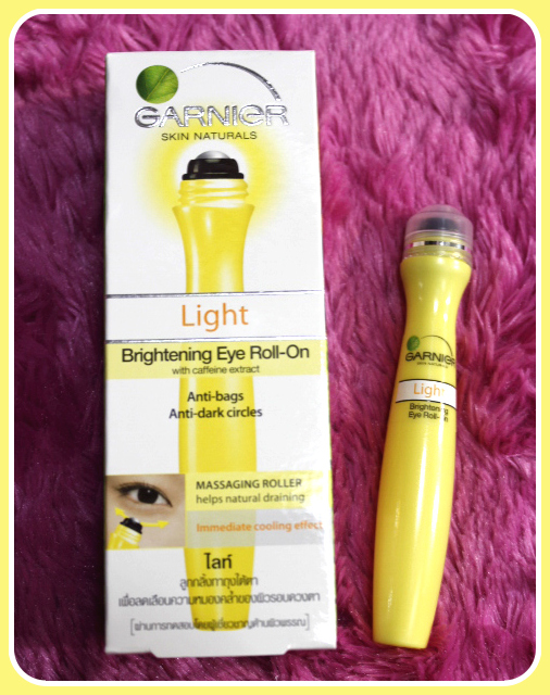 PURPLEHEIRESS ♡REVIEW (Skin Care) GARNIER Eye Rollons