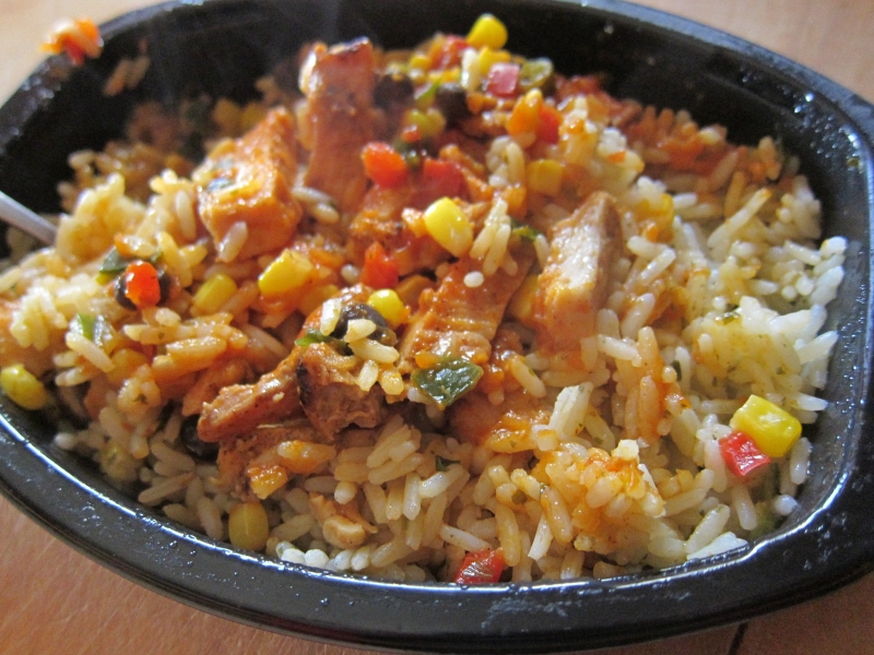 Frozen Friday Fresh and Easy Ancho Chili Chicken with Cilantro Rice