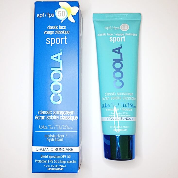 Coola Face Sport SPF 50 White Tea Moisturizer Coola Face Sport SPF 50 White Tea Moisturizer