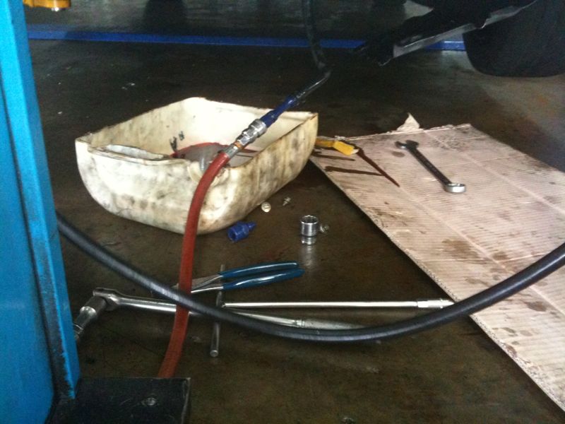 KIA SPECTRA Full Flushing on Kia Spectra Auto Gear Transmission.