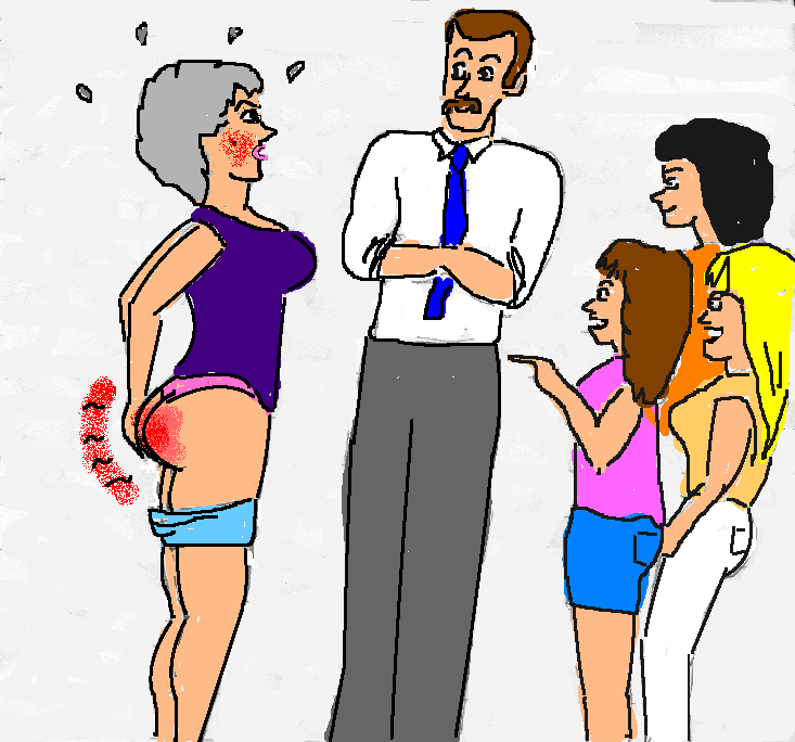 Glenmore's Adult Spanking Stories & Art: Mom gets a Spanking ...