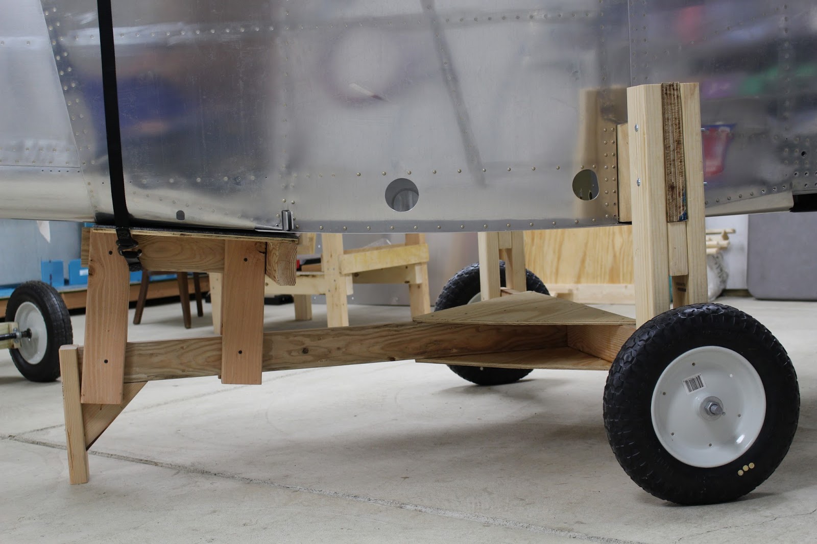 Martin's RV8 Blog Wing Stand Mods, Fuselage Stand and Hangar