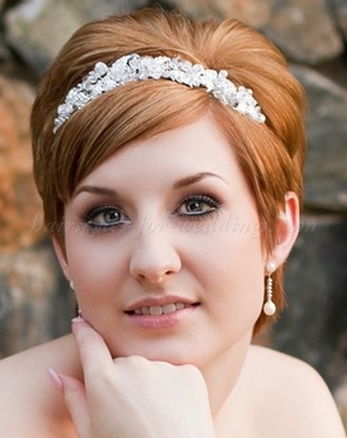 Short Wedding Hairstyles Short Wedding Hairstyles