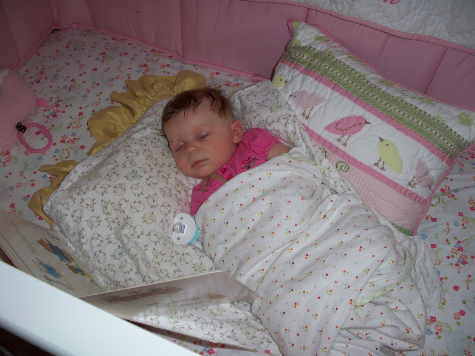 But He Gives More Grace And She Wrapped Him in Swaddling Clothes...