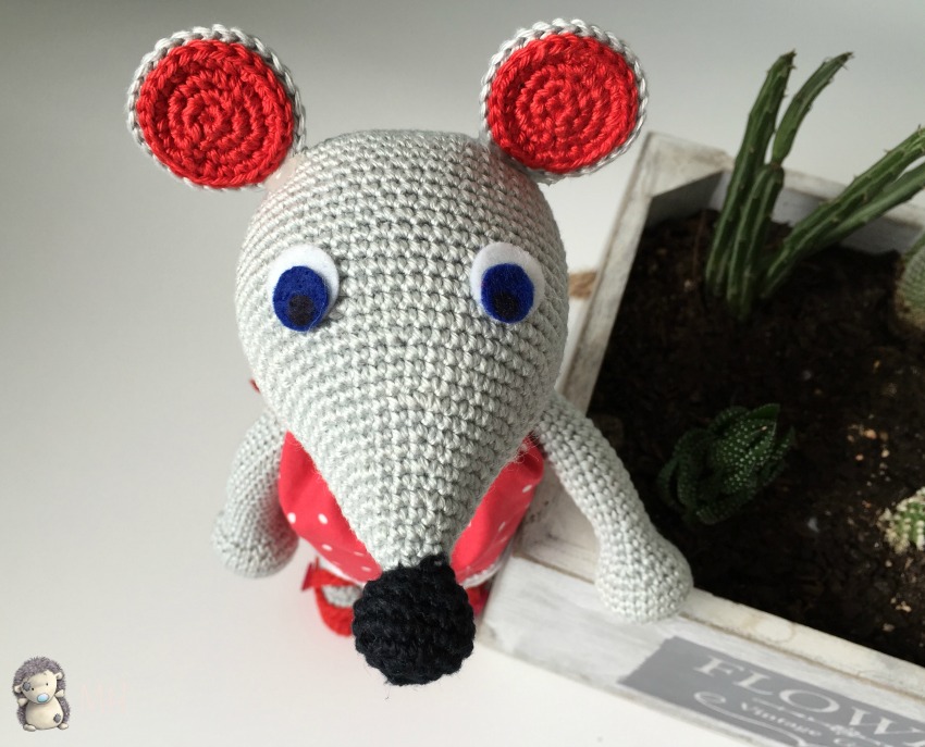 Ratita presumida amigurumi