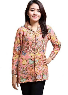 model baju batik wanita terbaru atasan modern model baju batik wanita terbaru atasan modern