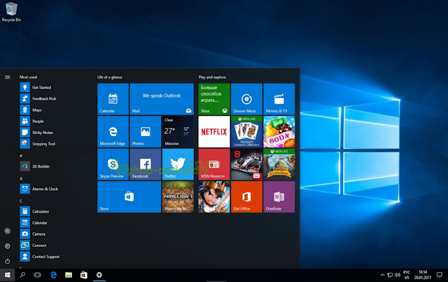 Microsoft Windows 10 10.0.14393.447 Version 1607 (Updated Jan 2017) - Original images from the Microsoft MSDN