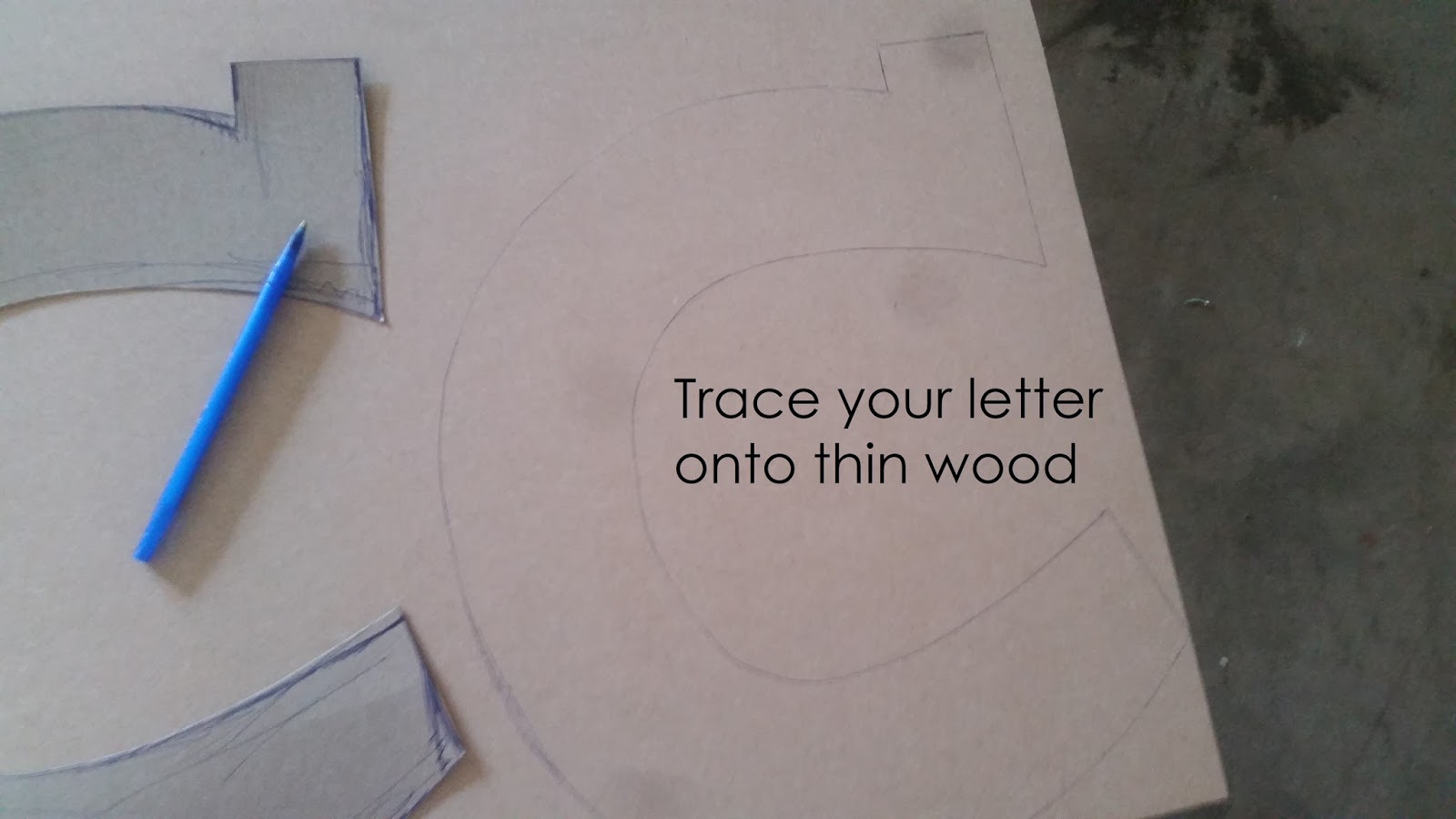 AF Creations Big Scrap Letters