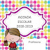 Agenda escolar para imprimir