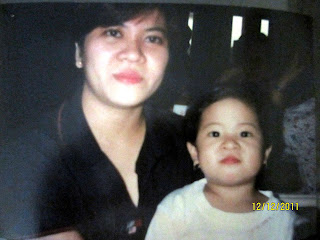 This is how we looked together when my AYA was only 3 years old. Her facial expression resembled mine but actually she's prettier than me.