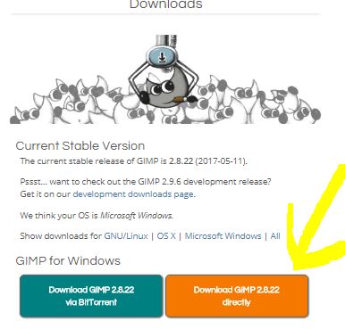 GIMP IN ITALIANO visual data 7