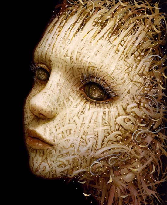 As pinturas surreais e oníricas retratando mulheres de Naoto Hattori Naoto Hattori arte pinturas surreais bizarras mulheres