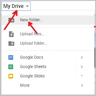 Cara Menyimpan File di Google Drive 