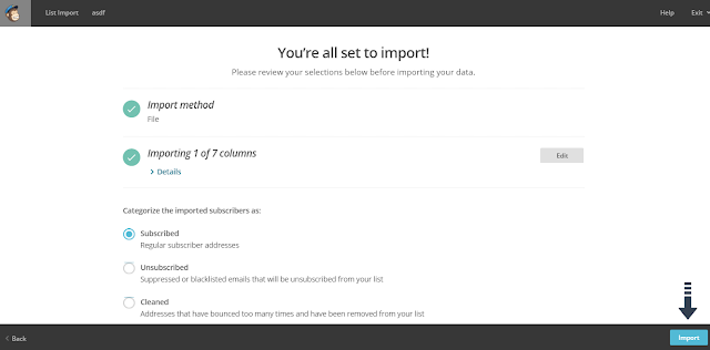 import email from feedburner