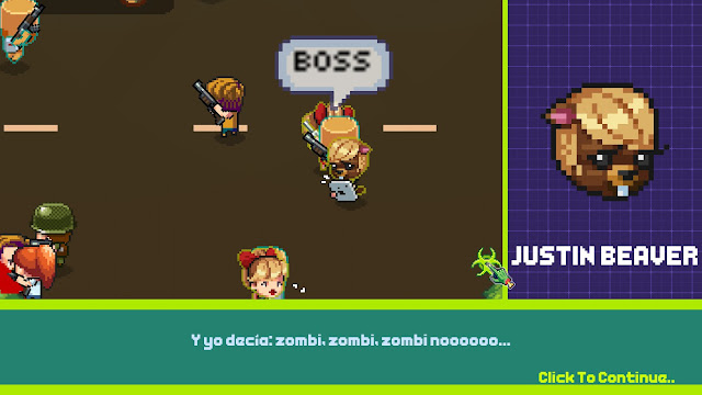 Infectonator 3: Apocalypse - Justin Beaver boss