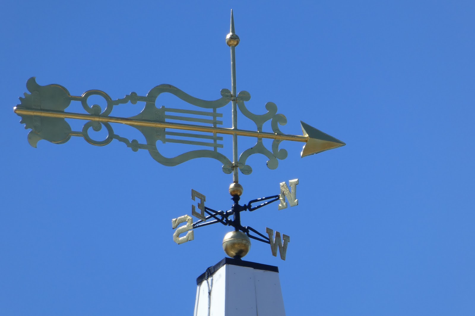Nutfield Genealogy Weathervane Wednesday Above the Community Church