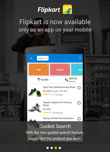 smart guided search on flipkart app smart guided search on flipkart app
