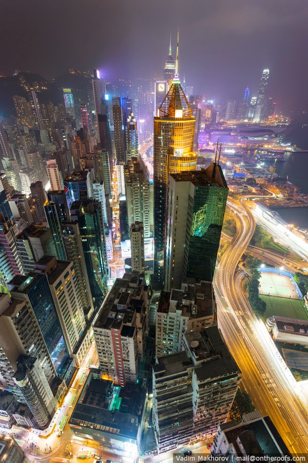 27 Photographs Of Hong Kong Taken From The Rooftops. #3 Is Insane!