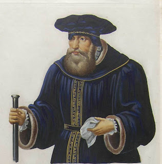 Giulio d'Este, as he was said to have looked on his release from prison at the age of 81