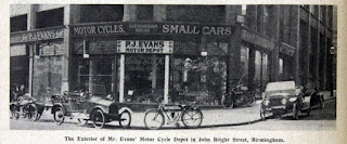 P J Evans - John Bright Street Birmingham in 1913 P J Evans - John Bright Street Birmingham in 1913
