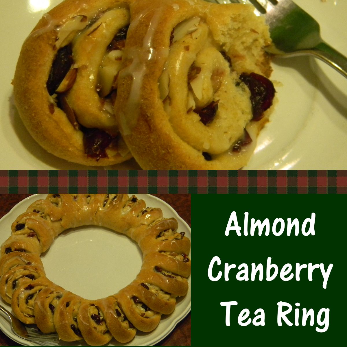 Home Joys Almond Cranberry Tea Ring
