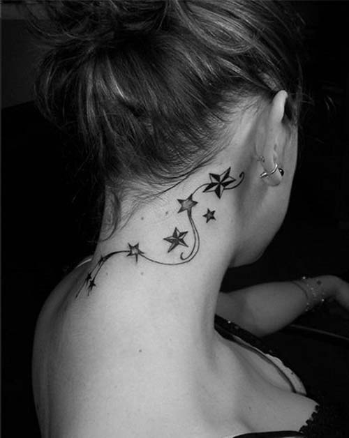 ear back star tattoo designs kulak arkası yıldız dövme modelleri ear back star tattoo designs kulak arkası yıldız dövme modelleri