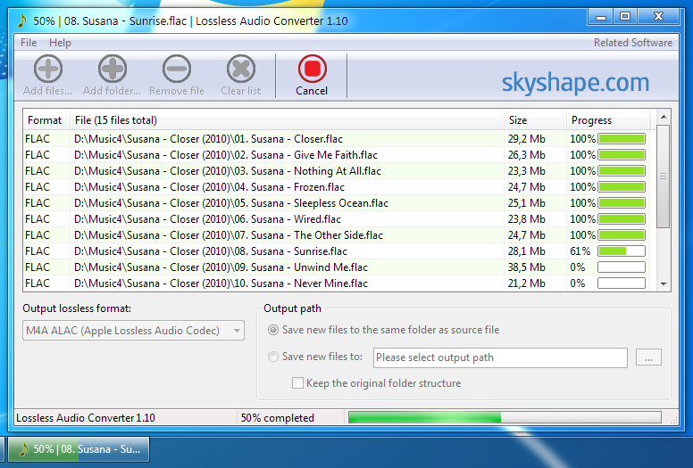 Sharewar und Freeware Konvertieren Sie Ihre Musik in verschiedene