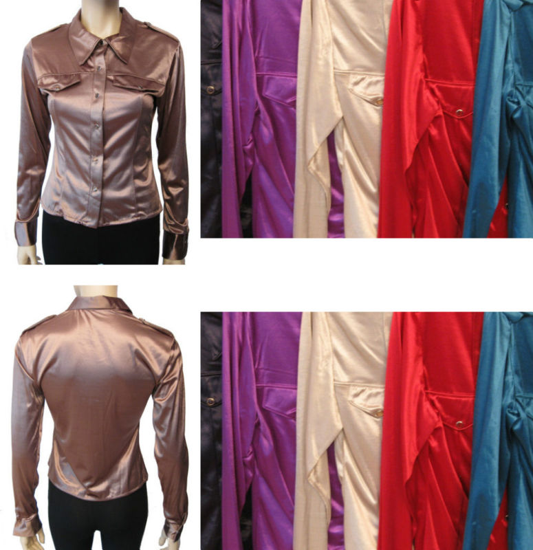 Sweet Delight Bargains clothing store Women's Gzone 2 pocket Satin