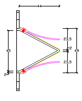 Dimensi rumah membran Ninja R teori modifikasi mesin: Dimensi rumah