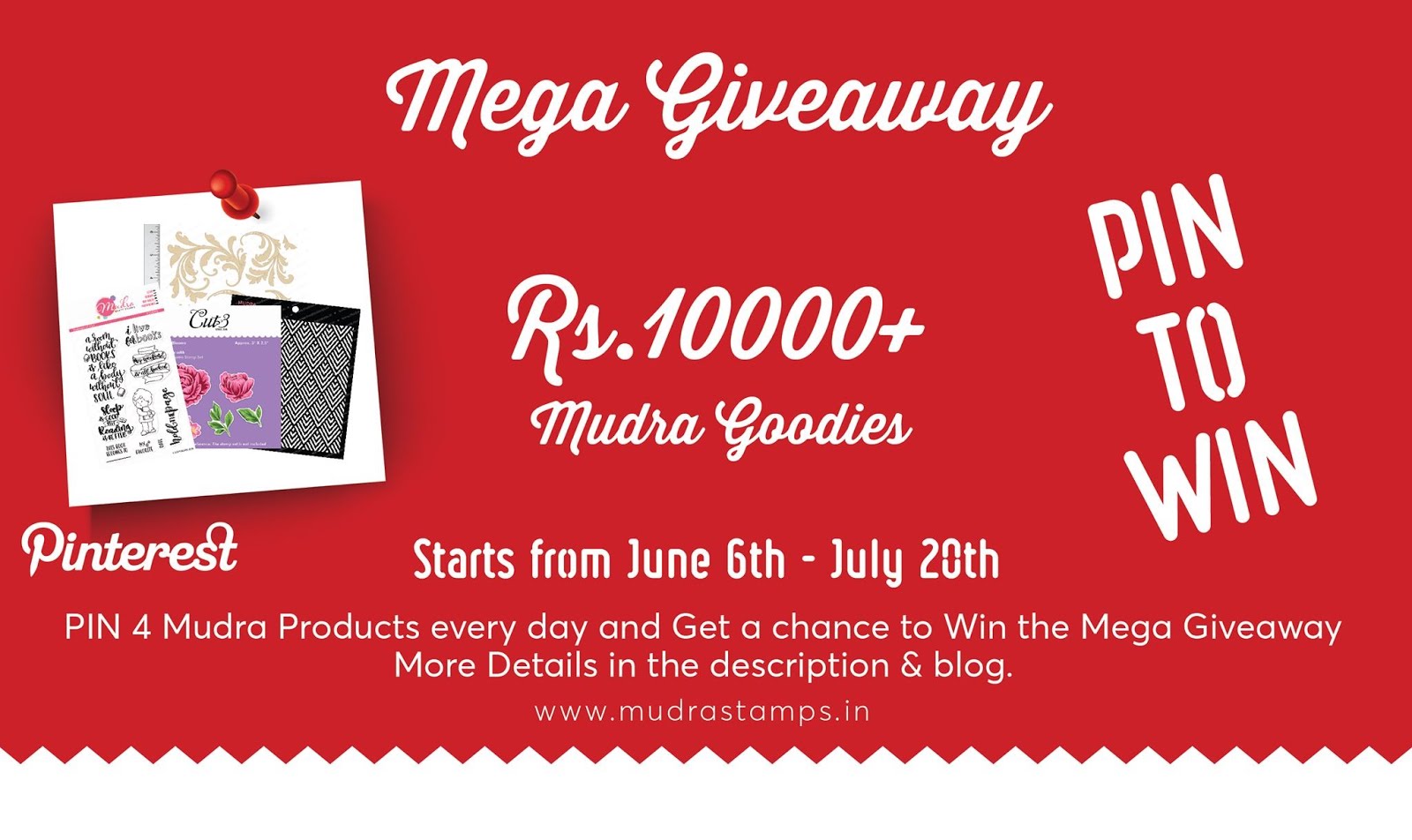 Mudra Mega giveaway