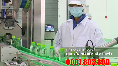 Quy trình sản xuất nước Miaqua