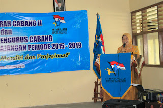 Pelantikan Pengurus Cabang Himpaudi Kec. Pajangan Periode 2015 - 2019