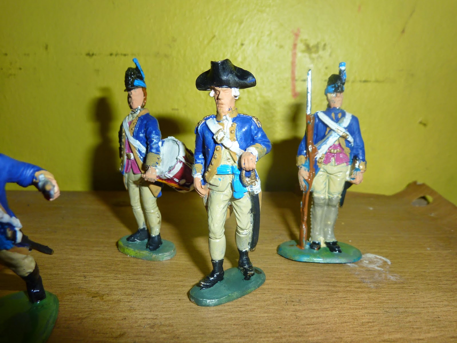 My 1/32 world The blue coats