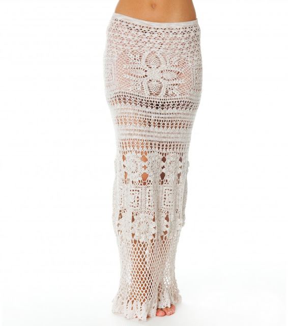 The Crochet Clothing Trend summer 2012