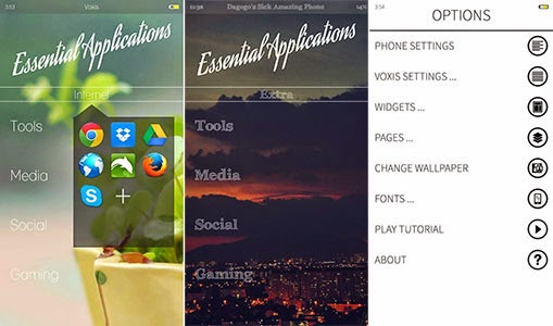 Screenshot Voxis Launcher Voxis Launcher Apk Terbaru
