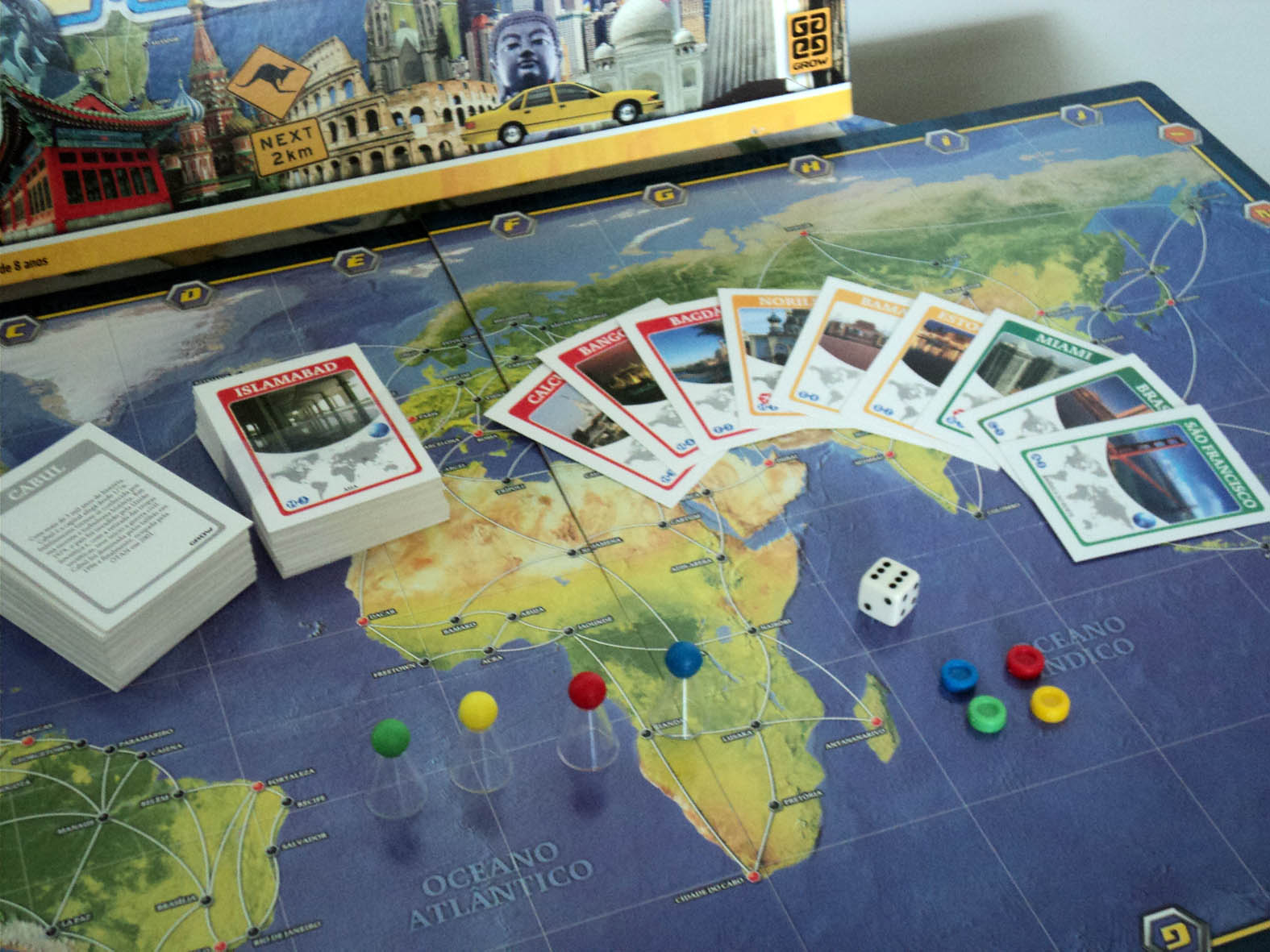 DESBUSSOLADOS - fanáticos por boardgames: Viagem pelo Mundo