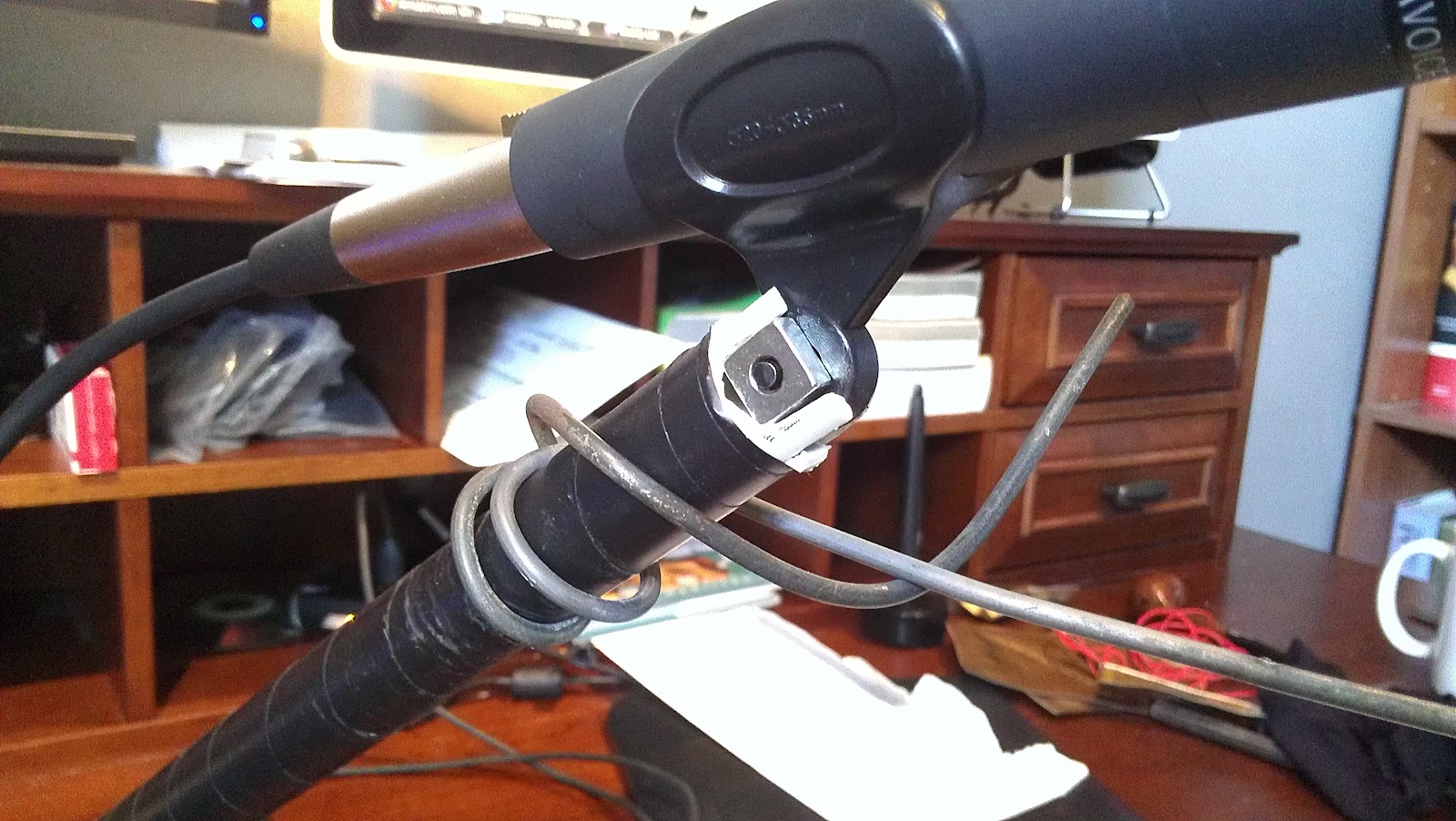 The Apathy Coalition DIY Desktop Mic Stand and Pop Filter