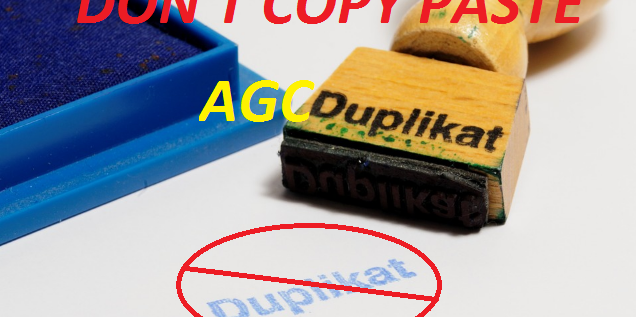 Cara Mencegah Artikel Blog DiAgc (Auto Generate Content)