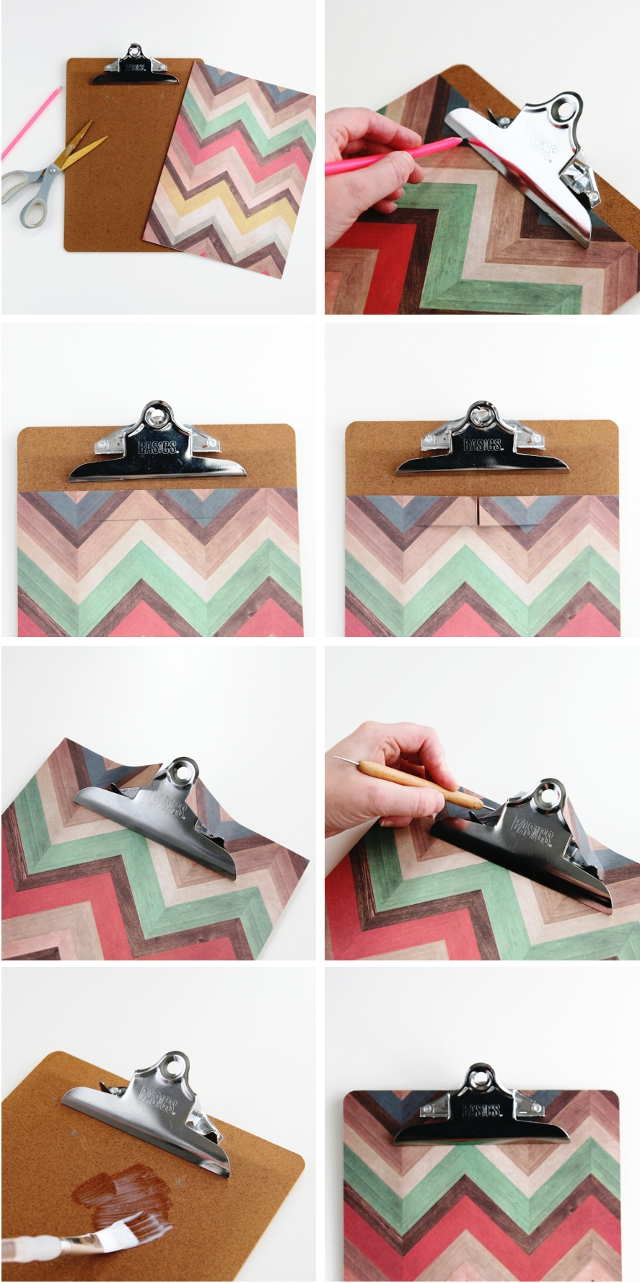 DIY EXPANDABLE POCKET CLIPBOARD. Gathering Beauty