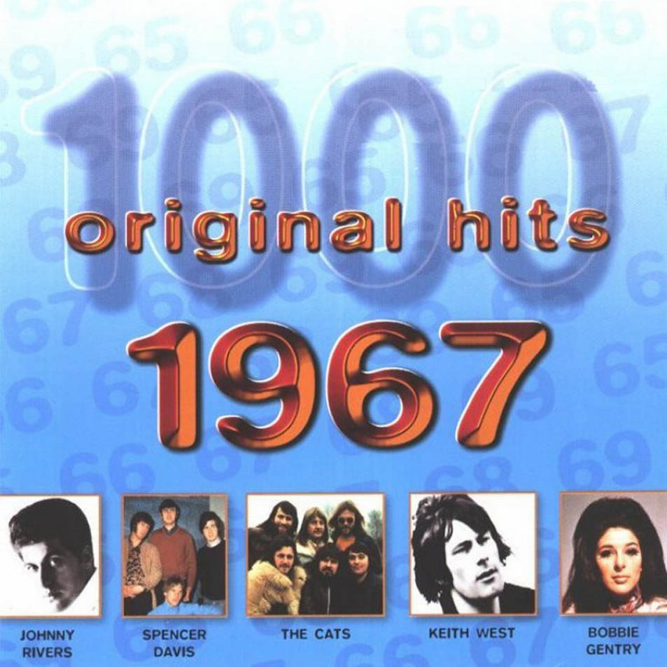 CARATULAS DE CD DE MUSICA 1000 Original Hits 1967 (2001)