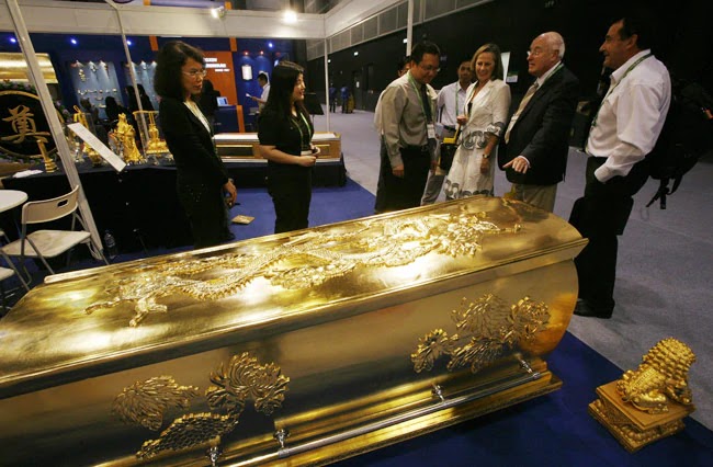 You need a golden casket. Yeah, ya really do!