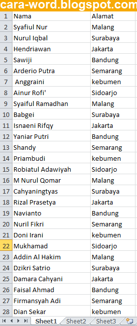Cara Membuat Label Undangan Di Ms Word Cara Membuat Label Undangan Di Ms Word