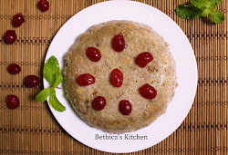 steamed pudding eggless bread bethica flavours kitchen