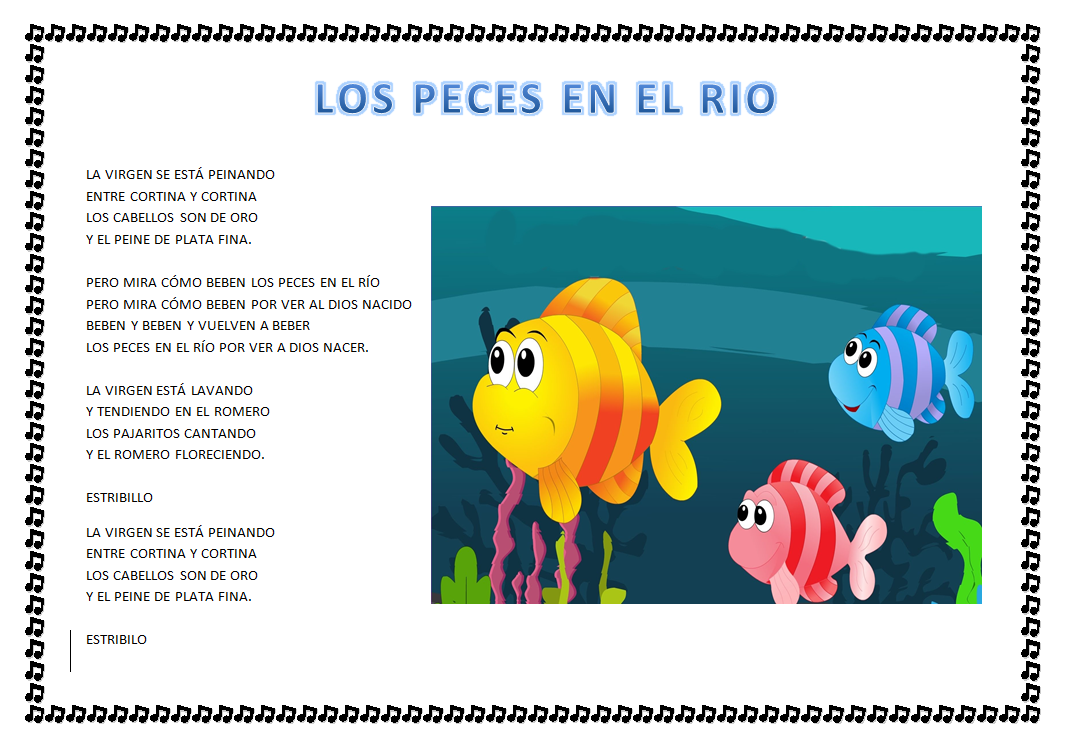 CANTORES INFANTILES LOS PECES EN EL RÍO CANTORES INFANTILES LOS PECES EN EL RÍO