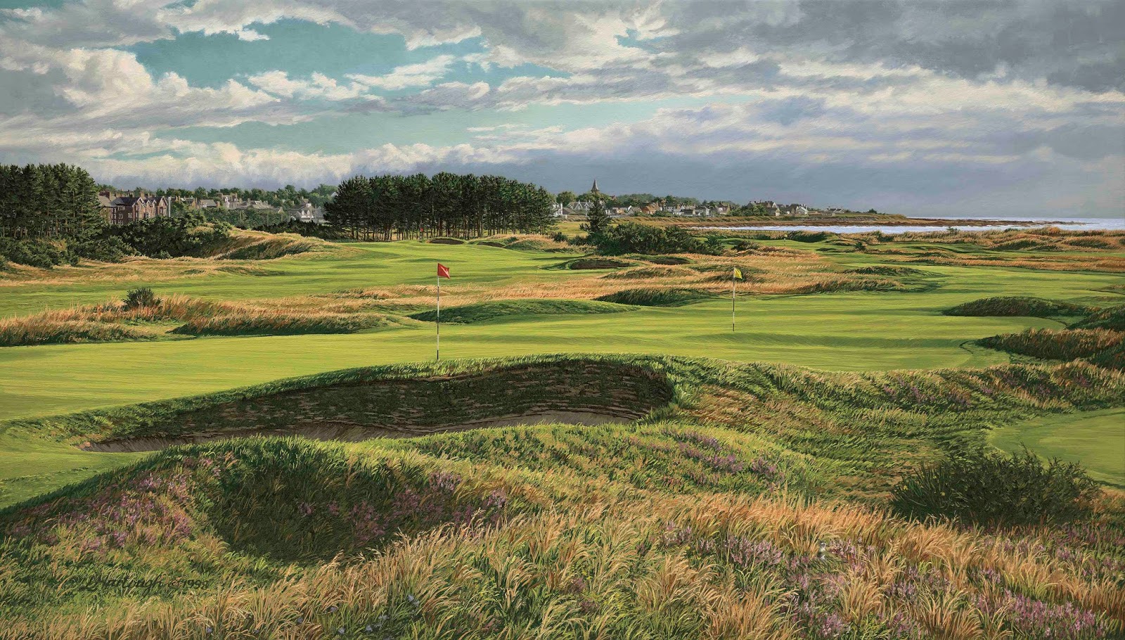 American Golfer Linda Hartough to Exhibit GolfLandscape Art at