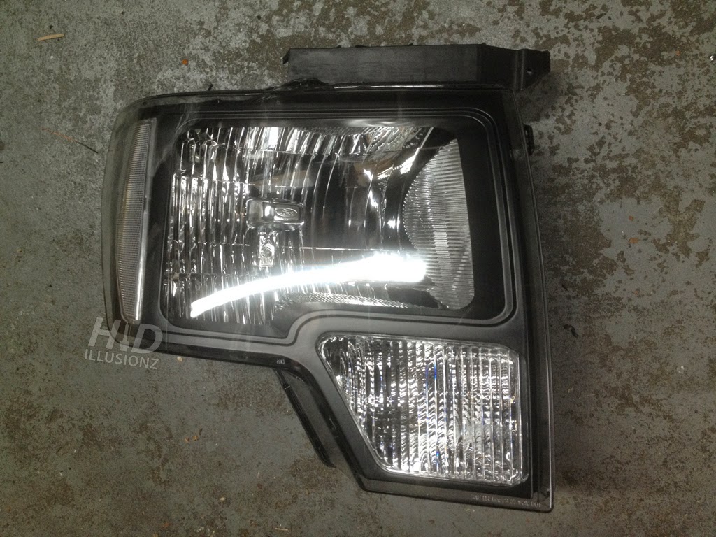 HID ILLUSIONZ Ford F150 Housing CLear Lens Swap Headlights