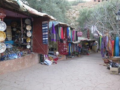 Tiendas en las Cascadas de Ouzoud