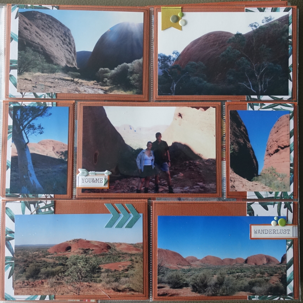 Creanijn Scrapbook Blog ALBUM Australië (Outback)