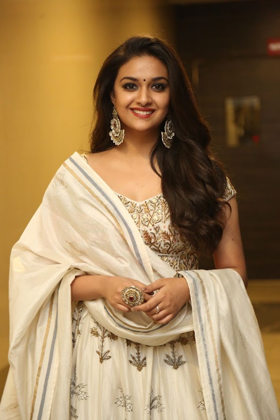 Keerthy Suresh at Pandem Kodi 2 Audio Launch